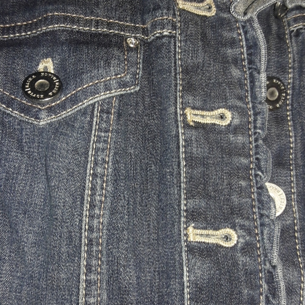 White House/Black Market Jean Jacket - Picture 8 of 8